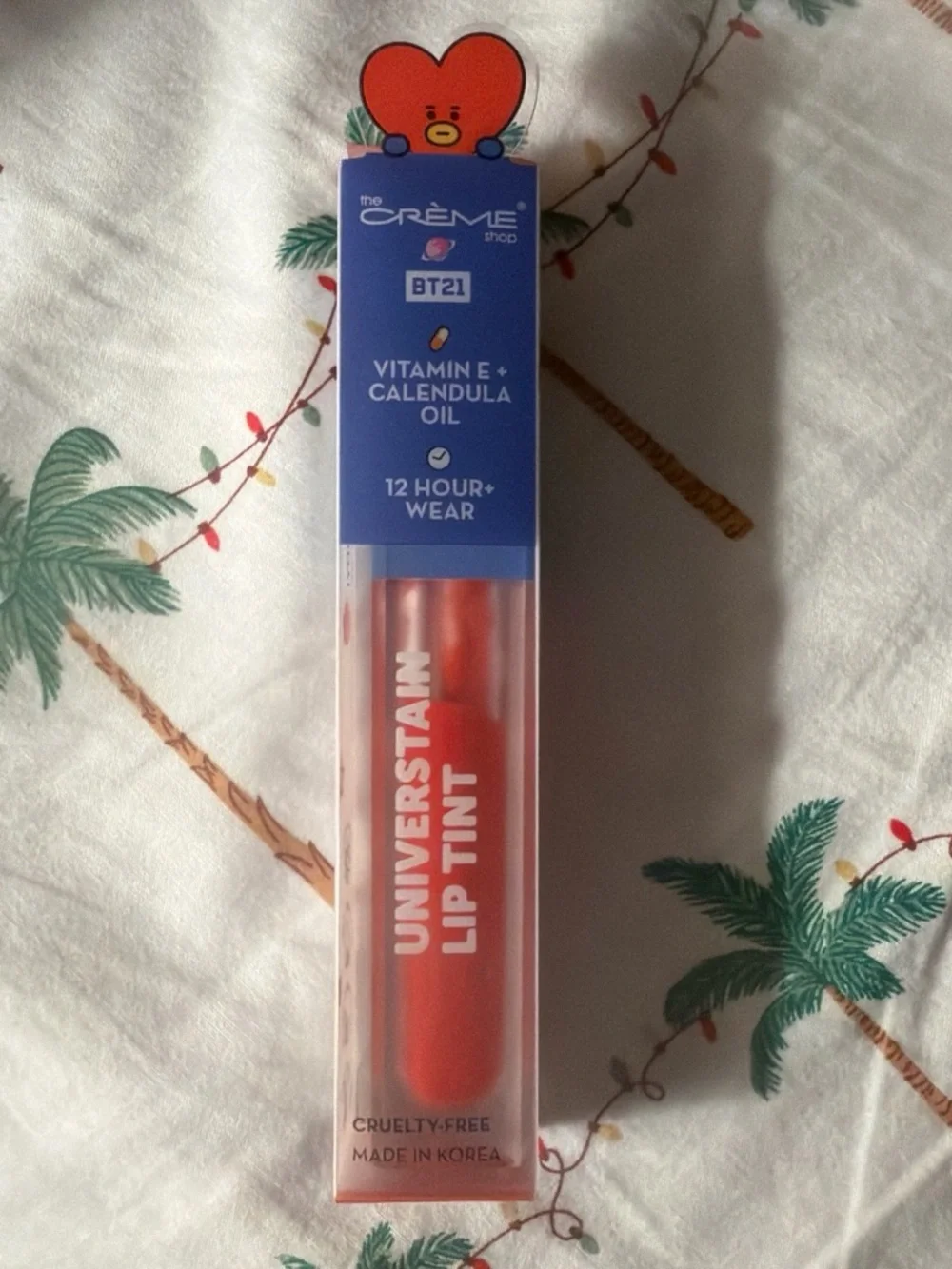 BT21 Universalstain Lip Tint — Vibrant Red
